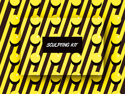 Sculpting Kit graphic packaging
