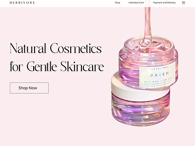 Skincare: Website Design