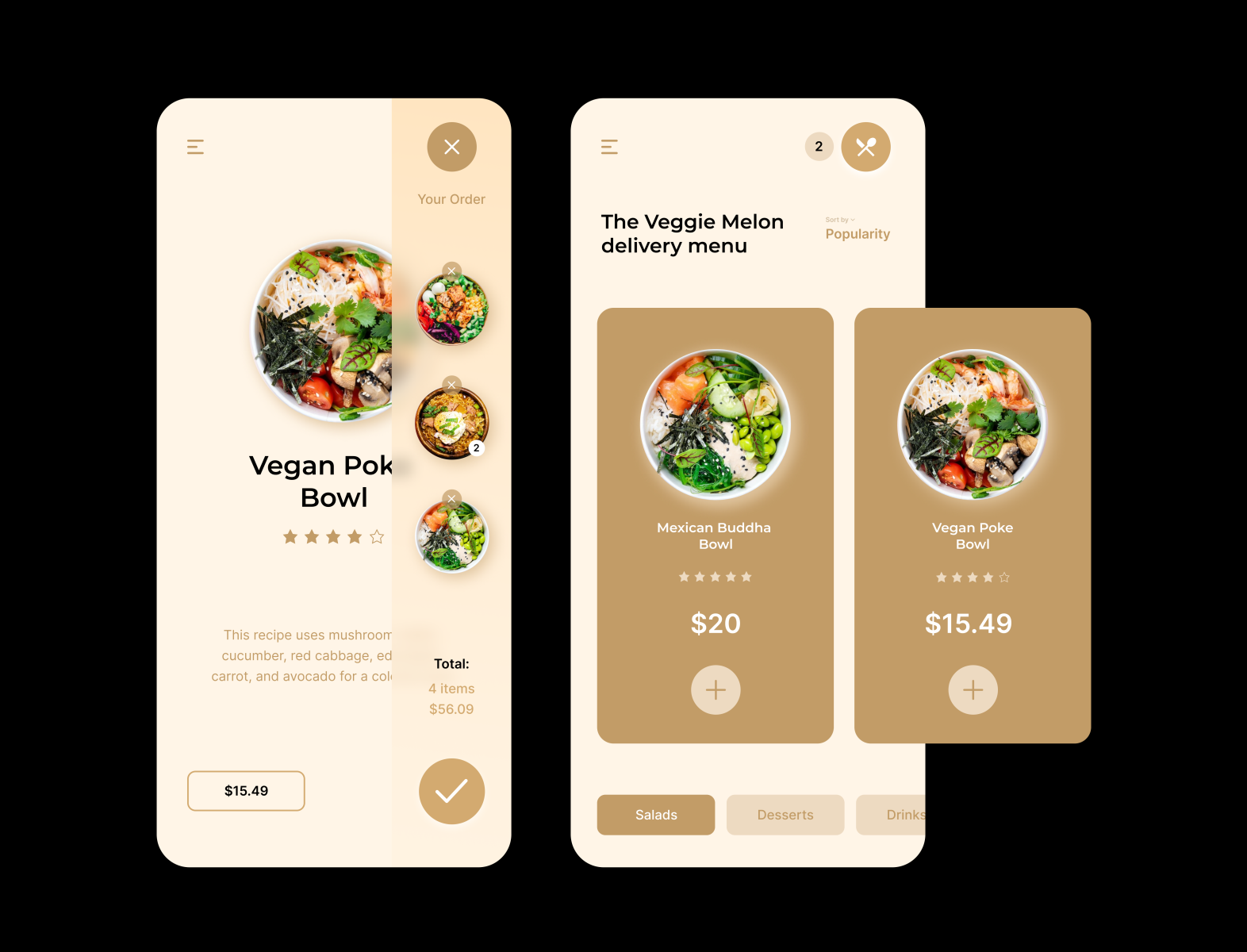 Cafe App UI Design By Ritika Trivedi On Dribbble