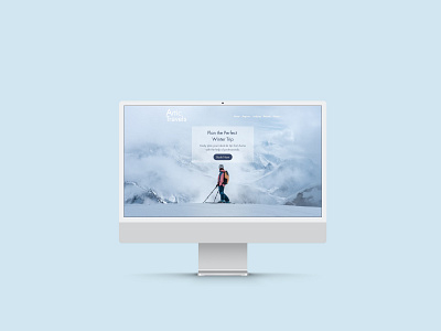 Artic Travels Website Concept