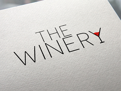 Concept Logo - The Winery branding business logo colourful design graphic design illustration logo