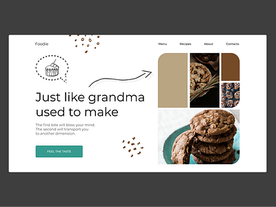 Bakery Website Design Concept