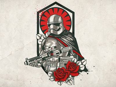 Sw7 Tattoos Captain Phasma