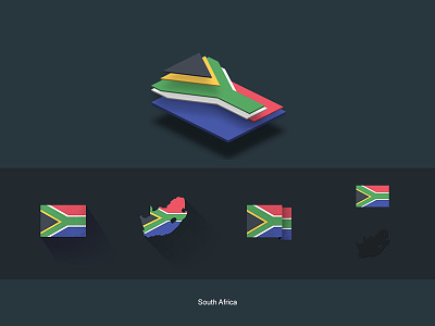 Flat Flags South Africa africa design flags flat gifts map redbubble south store world