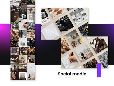 Design of posts and stories for Instagram graphic design illustration instagram logo photoshop smm vector