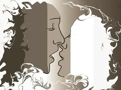 Connected by soul! adobe illustrator adobe photoshop animation art connection design graphic design illustration kiss popart popillustration soul soulkiss steamy steamyart steamyillustartion vectorart vectorillustration