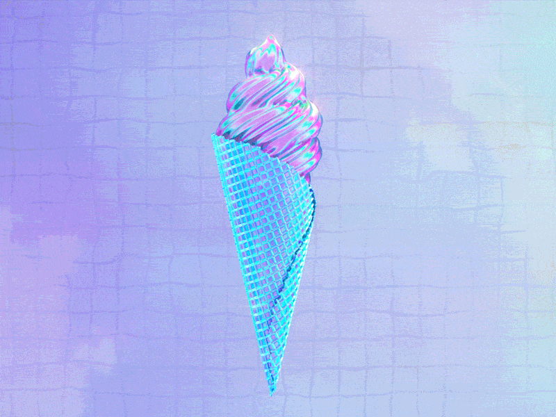 Goodbye Summer 3drender animatedloop c4d cinema4d goodbyesummer icecream loop octane octanerender summer