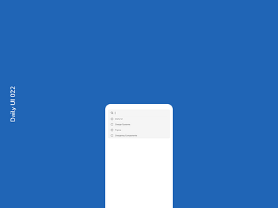 Daily UI 022 | Search daily ui 022 minimalism search search bar simple