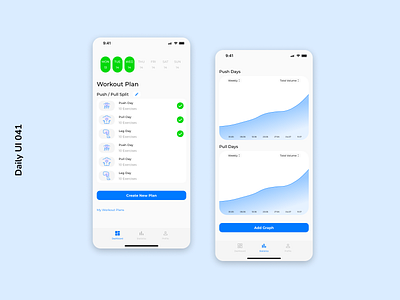 Daily UI 041 | Workout Tracker