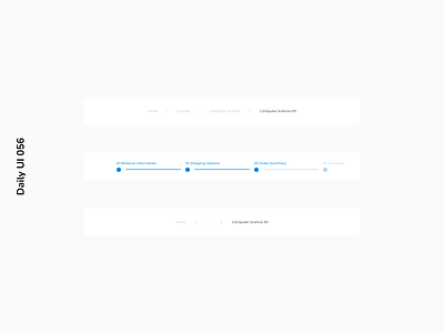 Daily UI 056 | Breadcrumbs breadcrumbs daily ui 056 minimalism web design