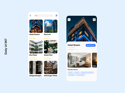 Daily UI 067 | Hotel Booking berlin daily ui 067 hotel hotel booking mobile design