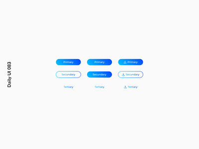 Daily UI 083 | Button button daily ui 083 icons