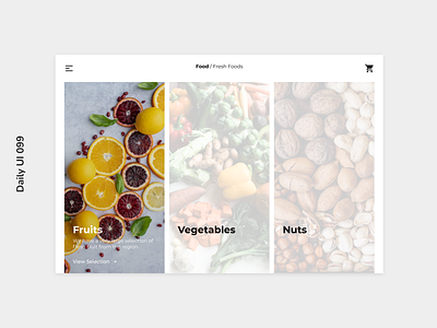 Daily UI 099 | Categories categories daily ui 099 food food store grocerys online shopping online store web design