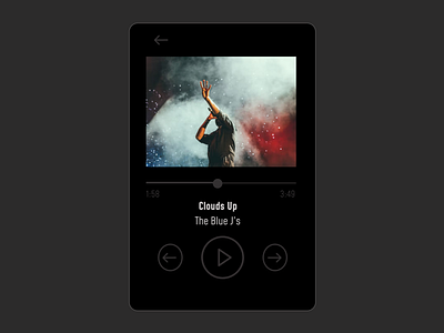 DailyUI 009 dailyui009 design music ui ux