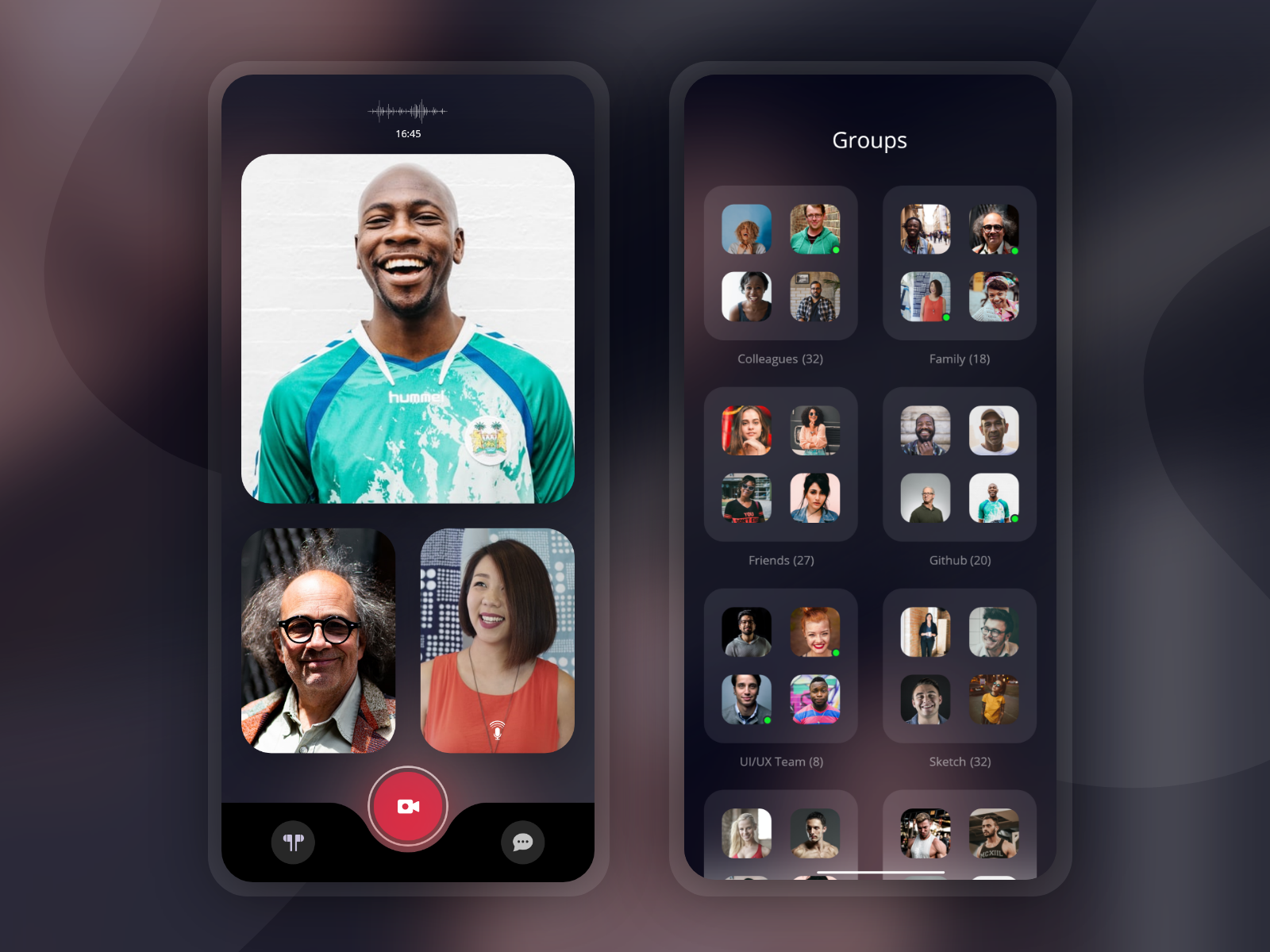 video-call-app-for-ios14-by-sidharth-sankh-for-cliffex-on-dribbble