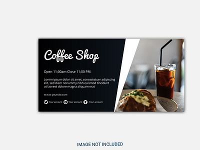 coffee shop web banner