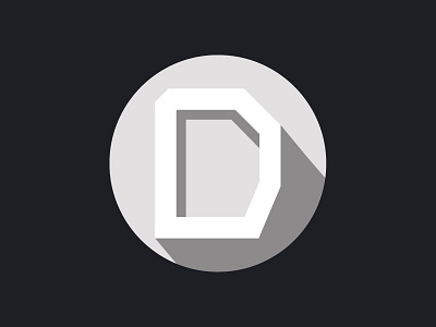New Logo Djon d design djon flat grey logo