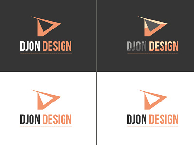 Project New personnal Logo Djon2 brand d grey j j p logo orange p personal personal logo typo