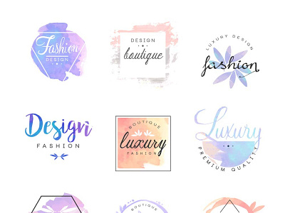 Fashion Industry Logo animation branding design graphic design illustration logo typography