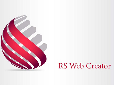 RS Web Creator 3d animation app branding design graphic design illustration logo motion graphics typography ui vector