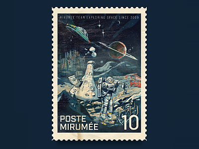 Mirumee Post-Stamp Artwork - Xth anniversary