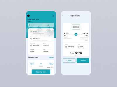 Flight Booking App app booking branding design flight mobile typography ui user interface ux