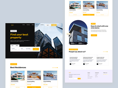 Real Estate - Landing Page