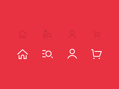 E-commerce Icon Set Redesign