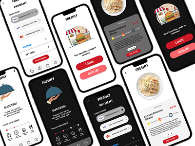 A mobile menu app for a local street food vendor