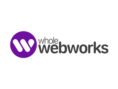 Whole Web Works Logo branding graphic design identity logo
