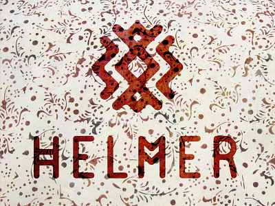 Helmer on batik