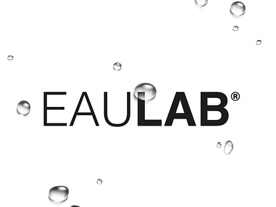 EAULAB branding logo packaging water