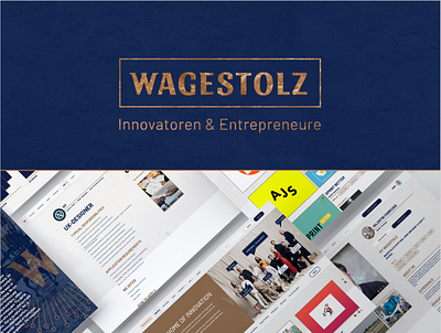 Wagestolz branding classy classy logo digital innovate platform userinterface web