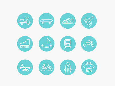 Transport icon set bundle icon icons set transport