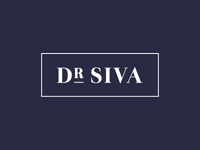 Dr Siva brand branding coach dr logo personal relationship