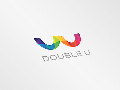 Double U branding color branding colorful colorful branding dubai software house uae