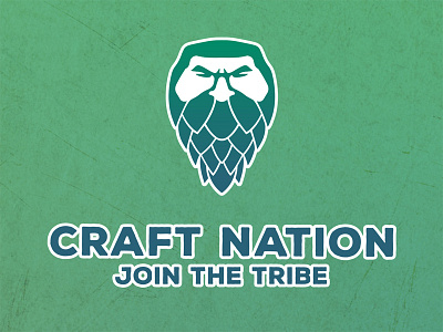 Craft Nation augmented reality beer behance branding corporate identity startup craft beer logo design marketing