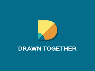 Drawn Together android branding d draw drawn logo logo app logo application