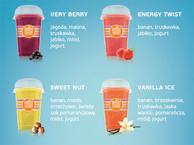 Smoothie flyer color flyer fruit print smoothie visual