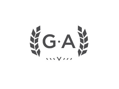 G&A branding elegant id law logo