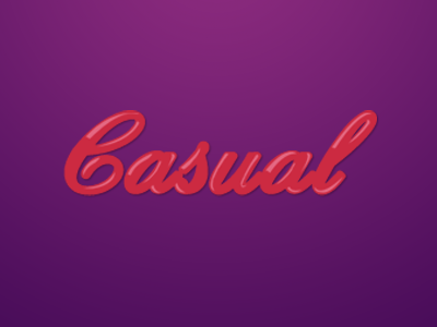 Casual logo