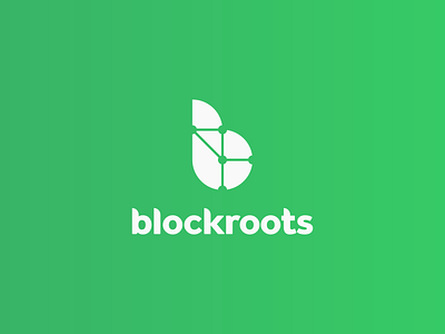 Blockroots blockchain branding cryptocurrency cryptocurrency logo logo cryptocurrency logo design szczecin