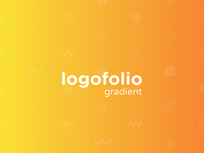 Logofolio gradient branding colorful gradient icons logo logo pack logofolio logopack logos