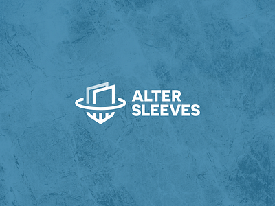 Alter Sleeves Logo brand branding branding agency card game card art cards logo logos mtg protection sleeve