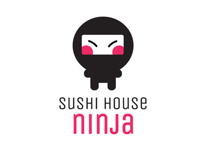 sushi house ninja food logo ninja sushi sushi house