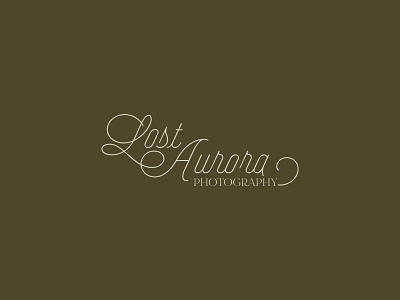 Lost Aurora Photography Logo Suite