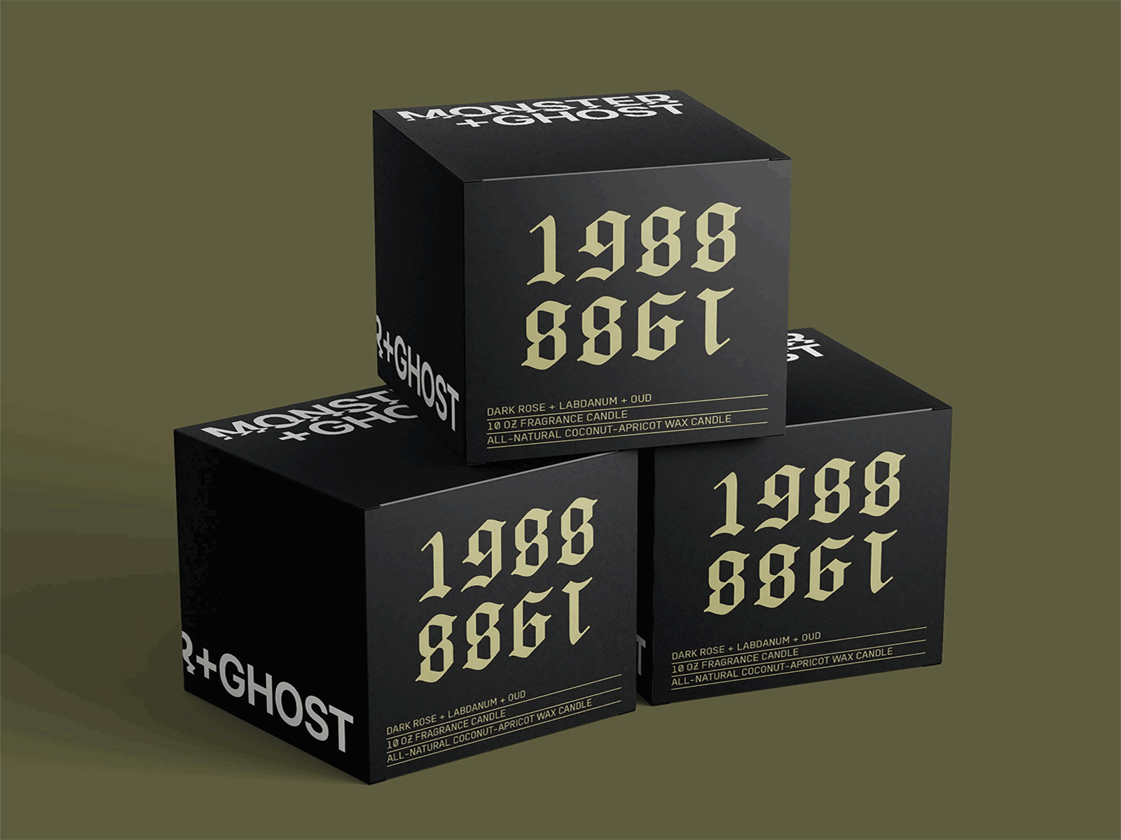 Monster + Ghost Package Design