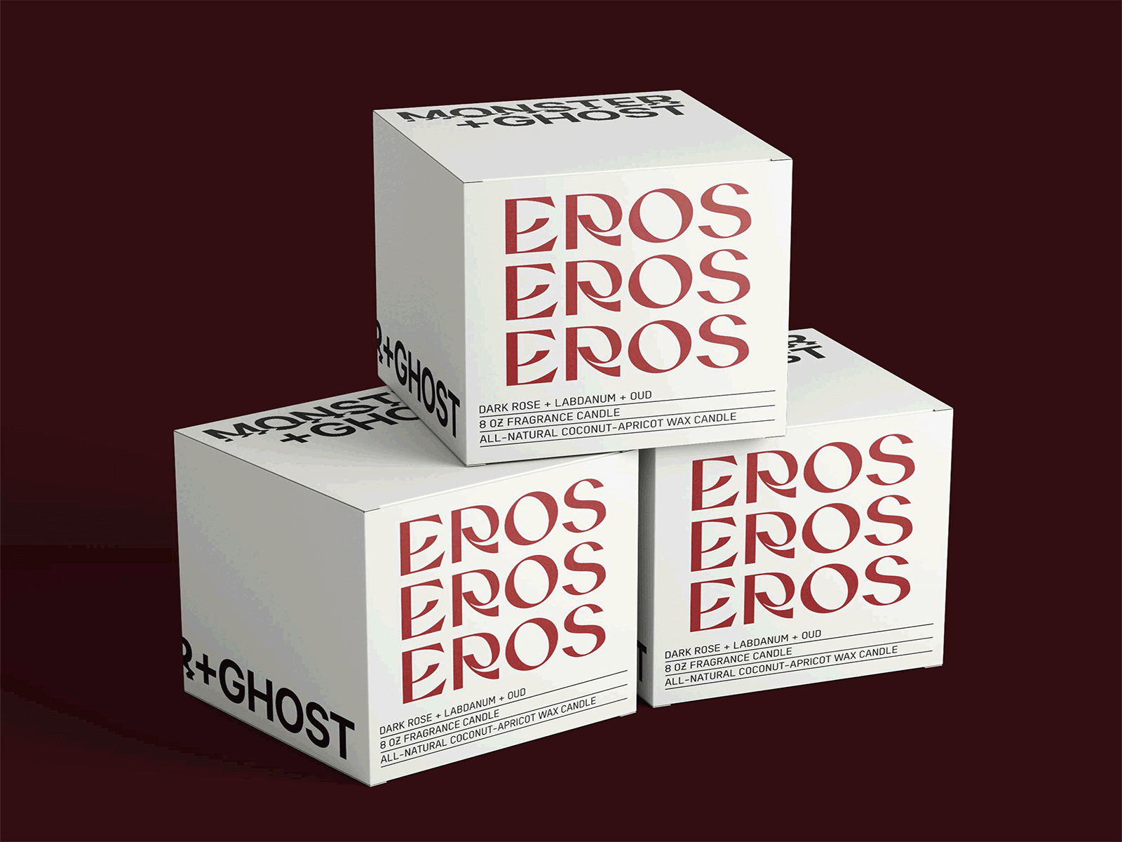 Eros Monster + Ghost Package Design