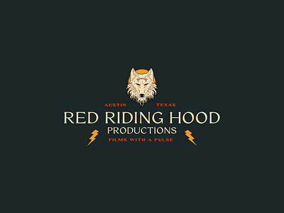 Red Riding Hood Productions Primary Logo westerndesign