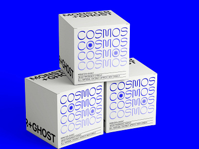 Monster + Ghost Cosmos Candle Package Design candledesign packagedesign